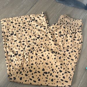 Leopard Print Pants